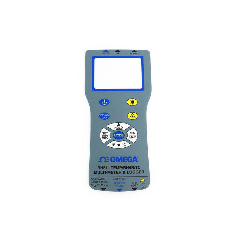 1.27mm Terminal Type Tactiele Membraan Schakelaars Geschikt voor 40C Vochtigheid 90%~95%